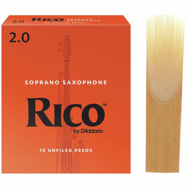 Daddario Woodwinds Rico Soprano Sax 2