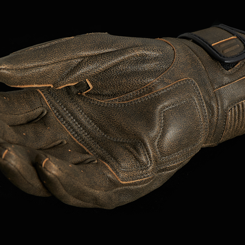 Furygan - Gants James Rusted D3O Marron