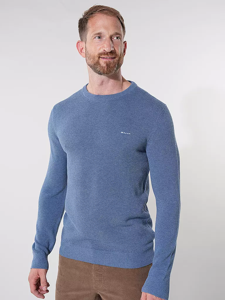 GANT Pullover blau