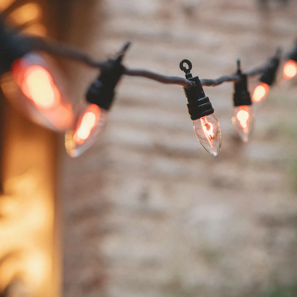 Ledkia Guirlande LED Flamme E14 Extérieur