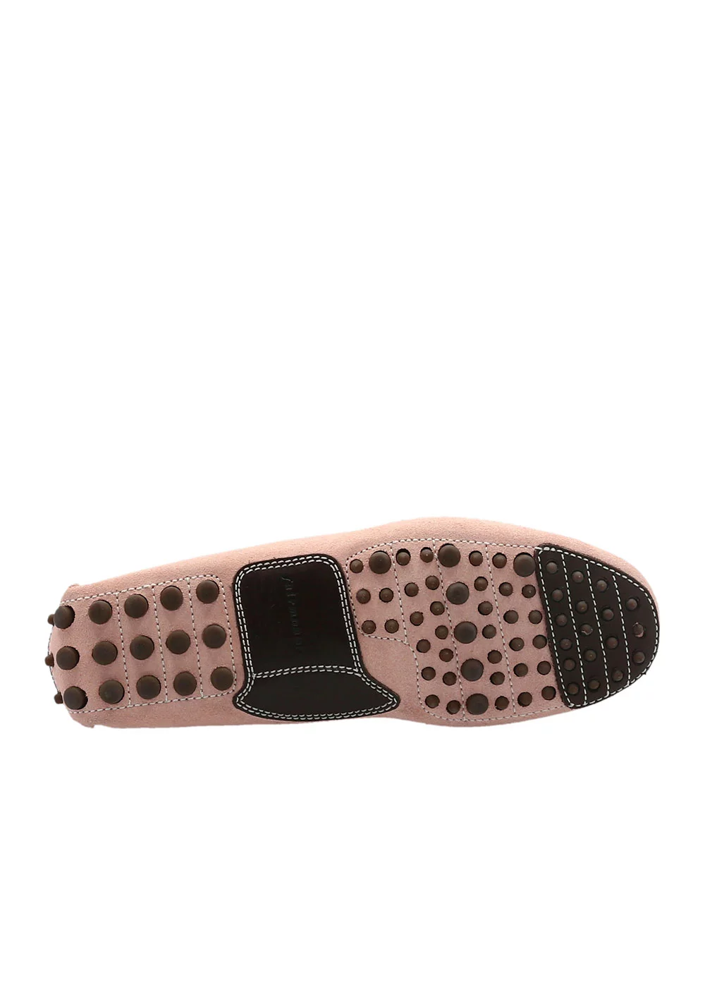 MOCASSIN BUCK DRIVER VELOURS POUDRE