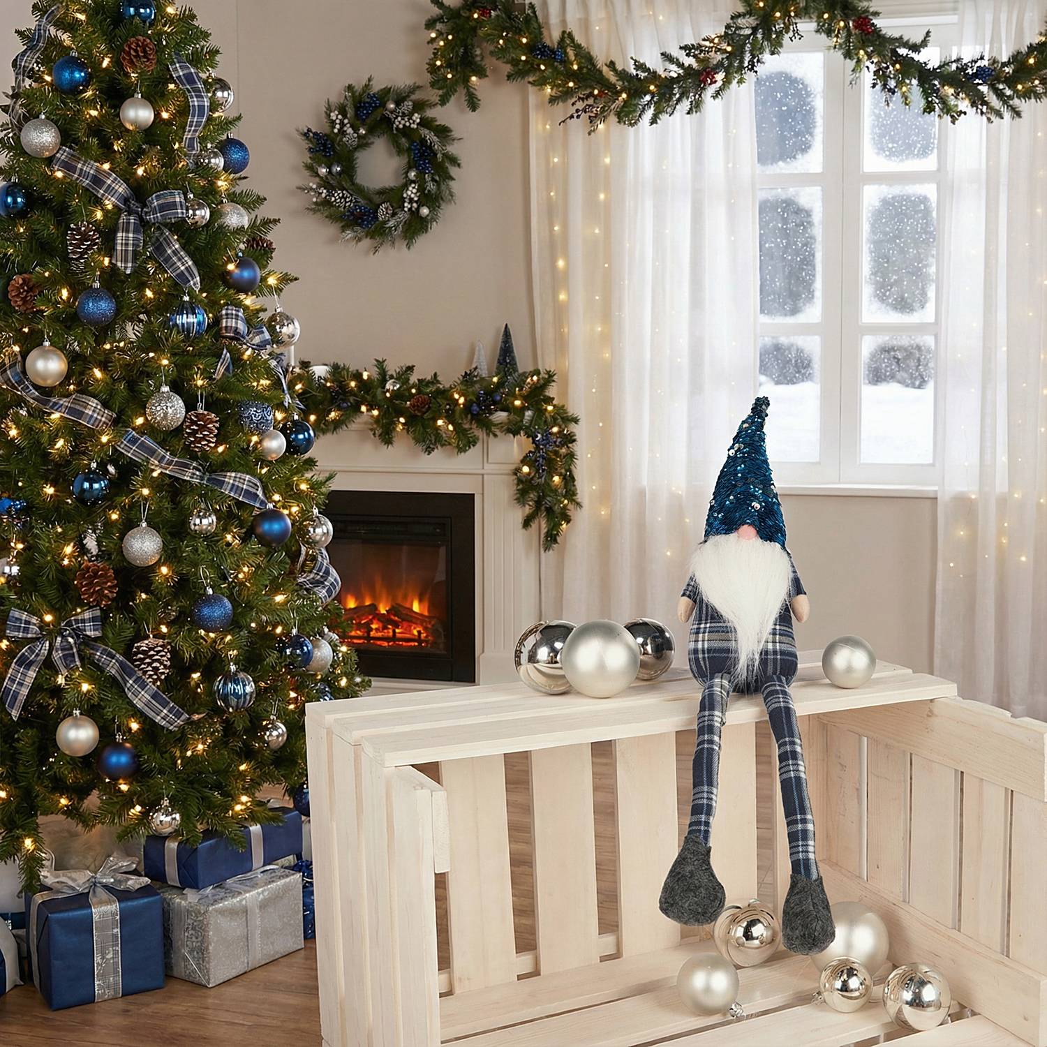 Kantenhocker Weihnachtswichtel