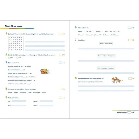 Fit für die Schule Test mit LZK Deutsch 3.Klasse
