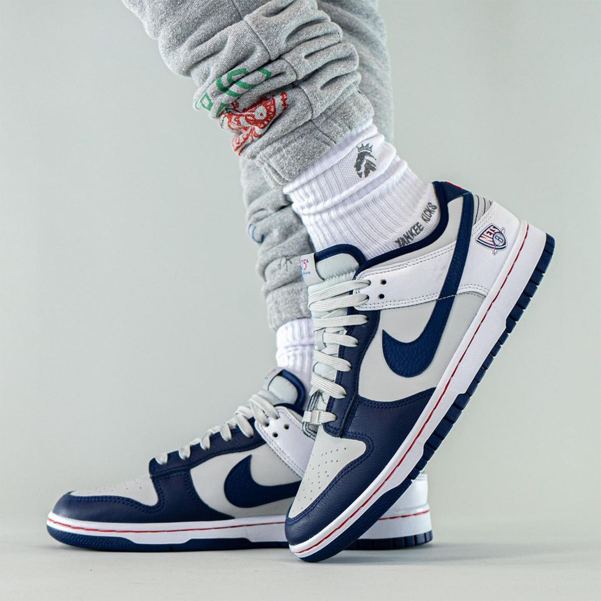 Nike Dunk Low EMB NBA 75th Anniversary Brooklyn Nets