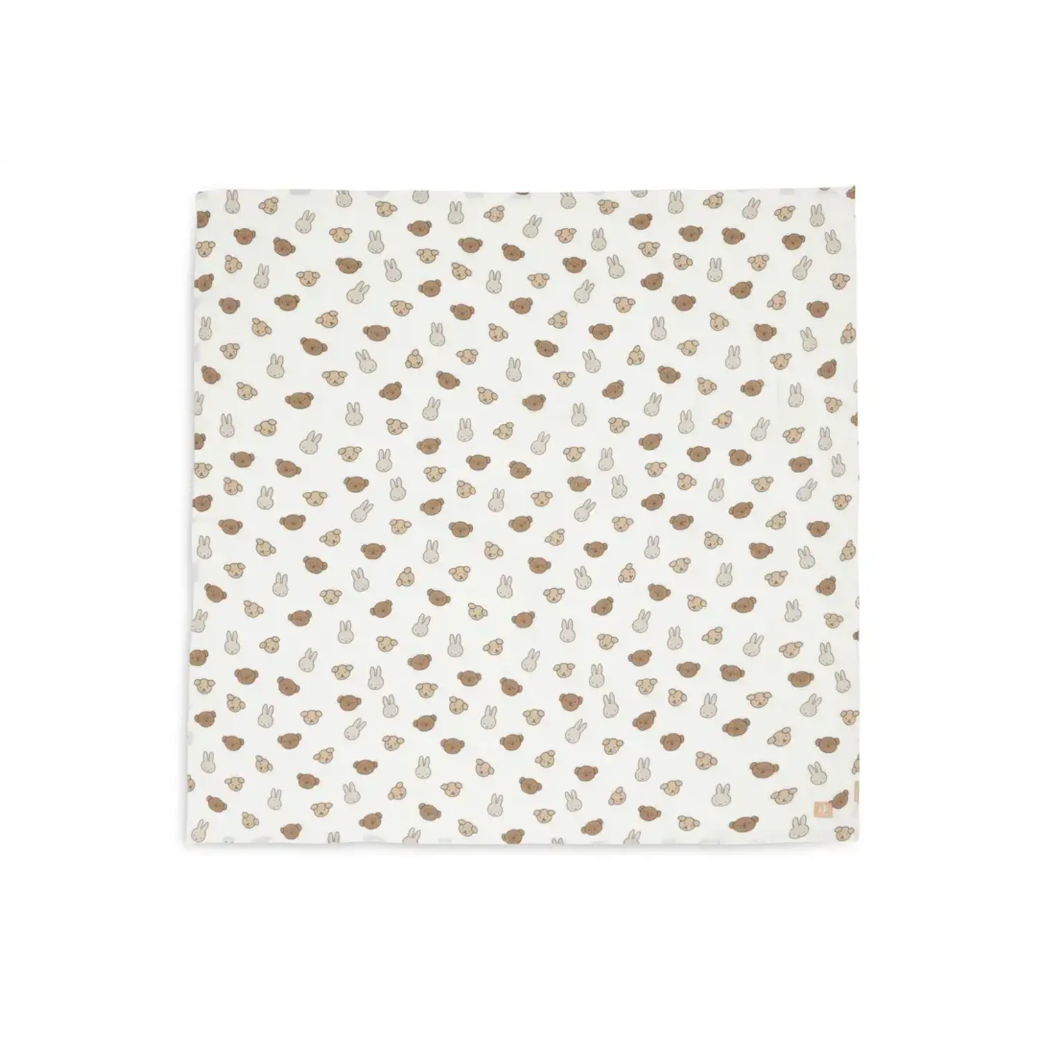 Jollein | Hydrofiele Doek Large 115x115cm | Miffy and Friends 2 pack