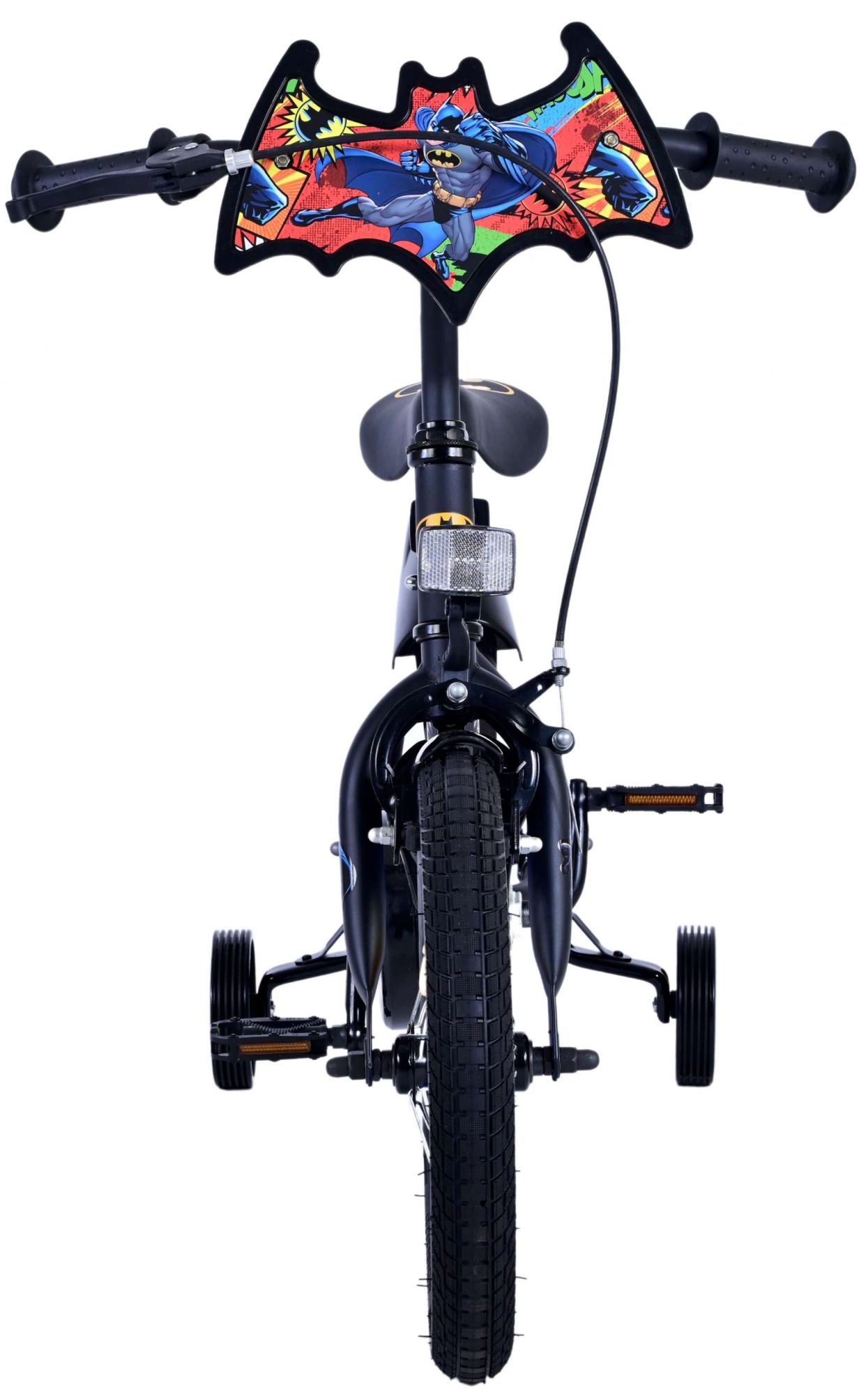 Kinderfahrrad Batman für Jungen 14 Zoll Kinderrad in Schwarz