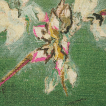 Vloerkleed Bloemen van Gogh groen 160x230cm