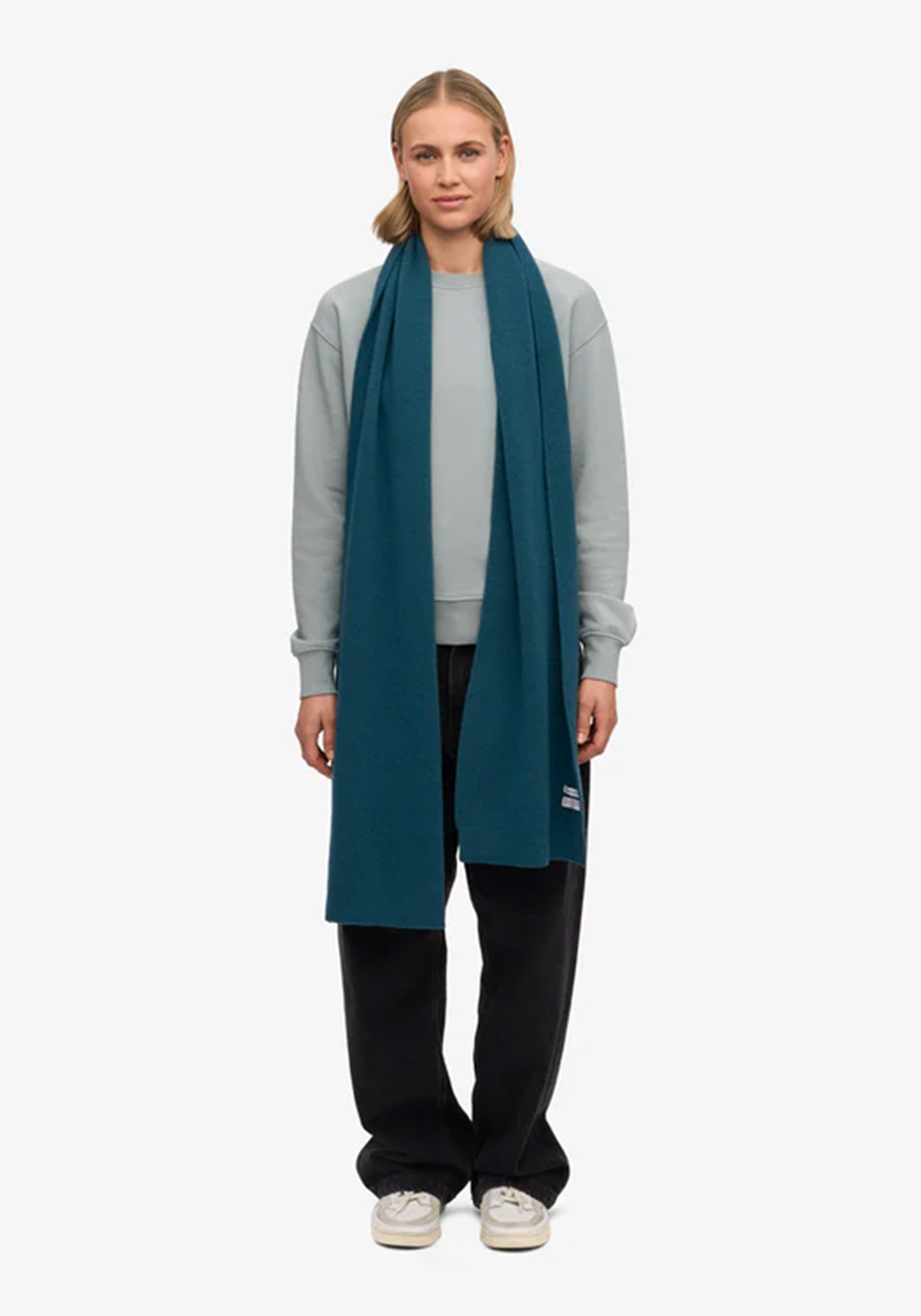 Colorful Standard Merino-Wollschal Ocean Green
