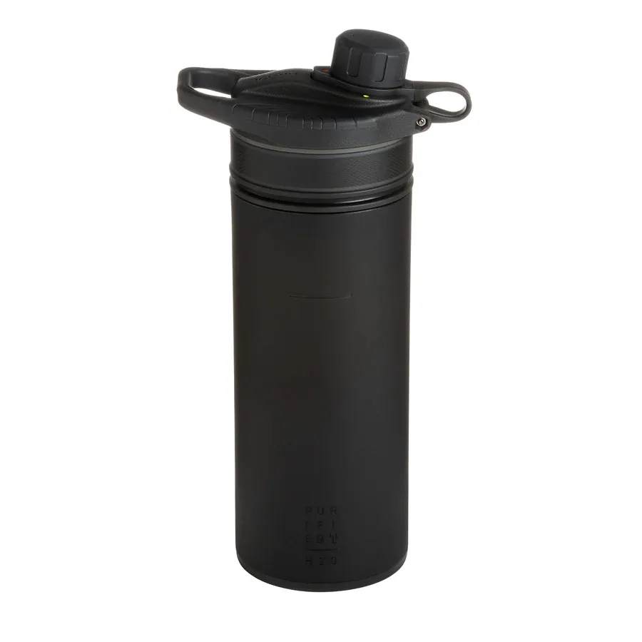 Grayl Geopress Purifier Bottle Covert Black