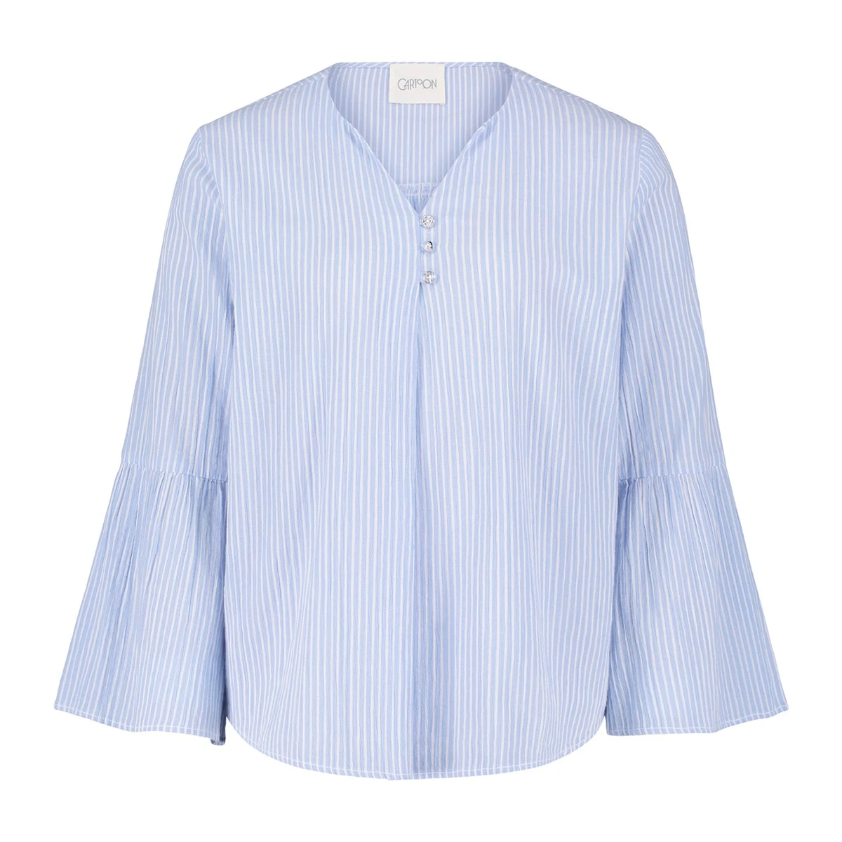 Dames Blouse 25015 blouse streep oversized