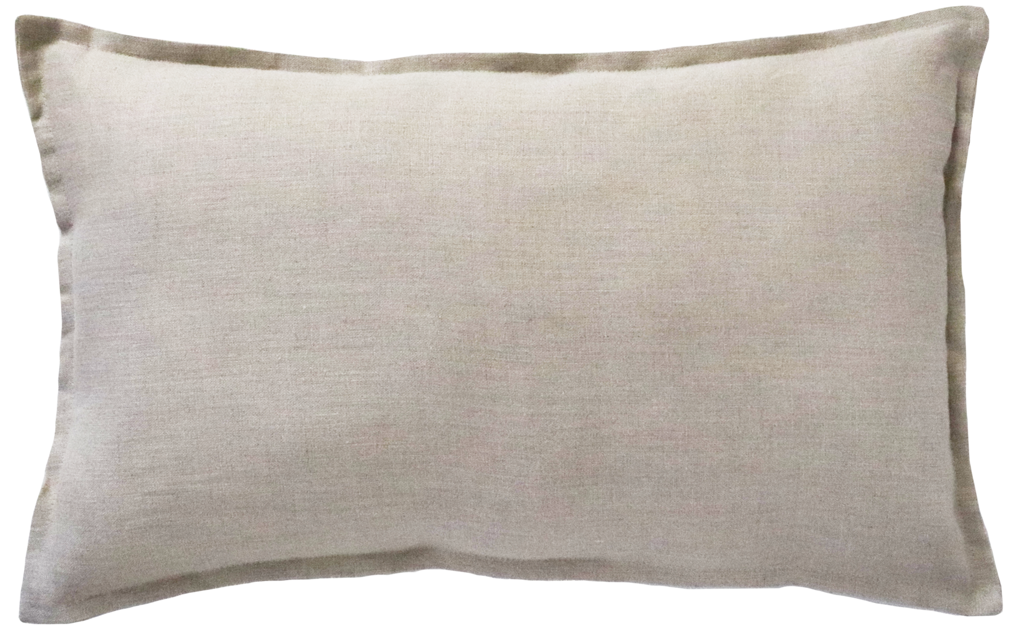 Kussen grof linnen zand 58x37cm
