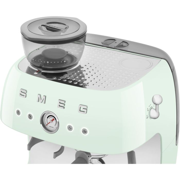 SMEG Espressomaschine mit Mahlwerk 50's Style EGF03PGEU Pastellgrün
