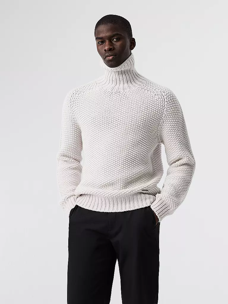ALPHATAURI Rollkragenpullover FINAR creme