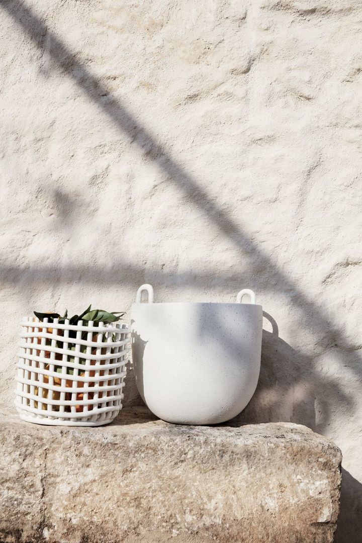 Ferm Living   Ceramic L Pot