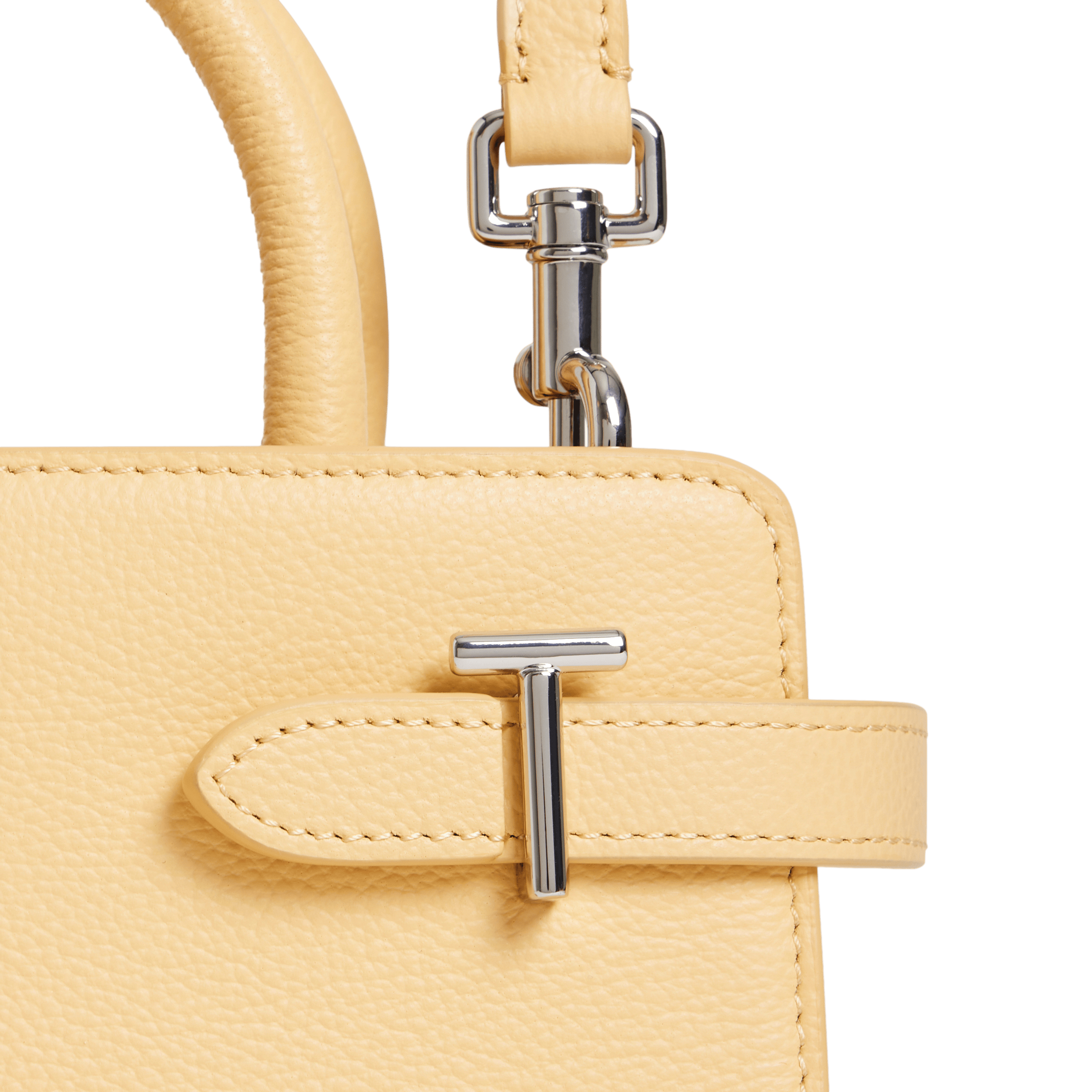 EMILIE - Sac à main en cuir| Jaune