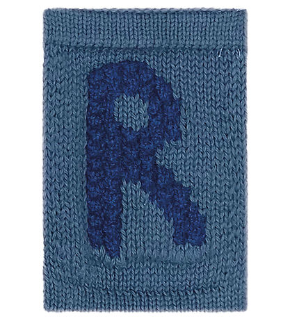 Smallstuff Stickat Buchstabe - R - Blaues Alphabet