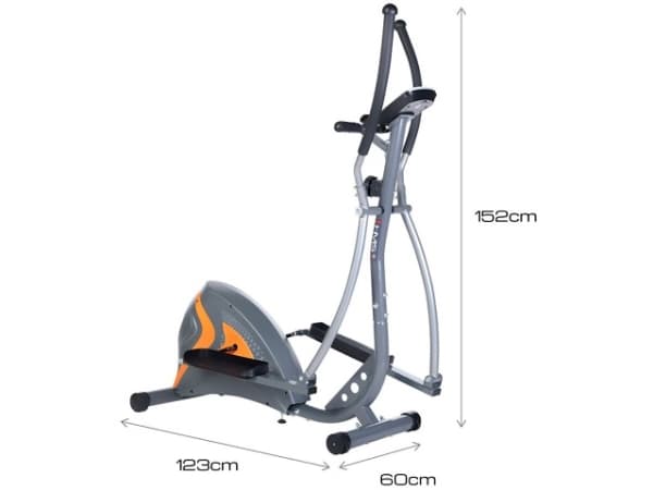 Grå magnetisk elliptisk crosstrainer HMS H2205