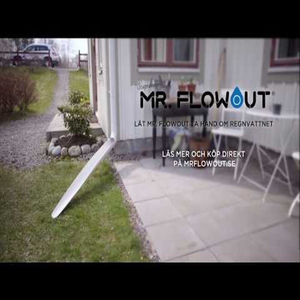 DRENERINGSRENNE MR FLOWOUT 4 STK SVART