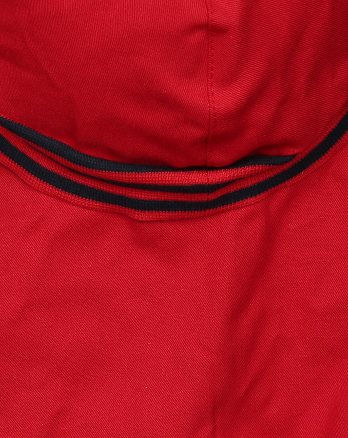 Sonnenhut FEUERWEHR STRICK mit Nackenschutz in rot