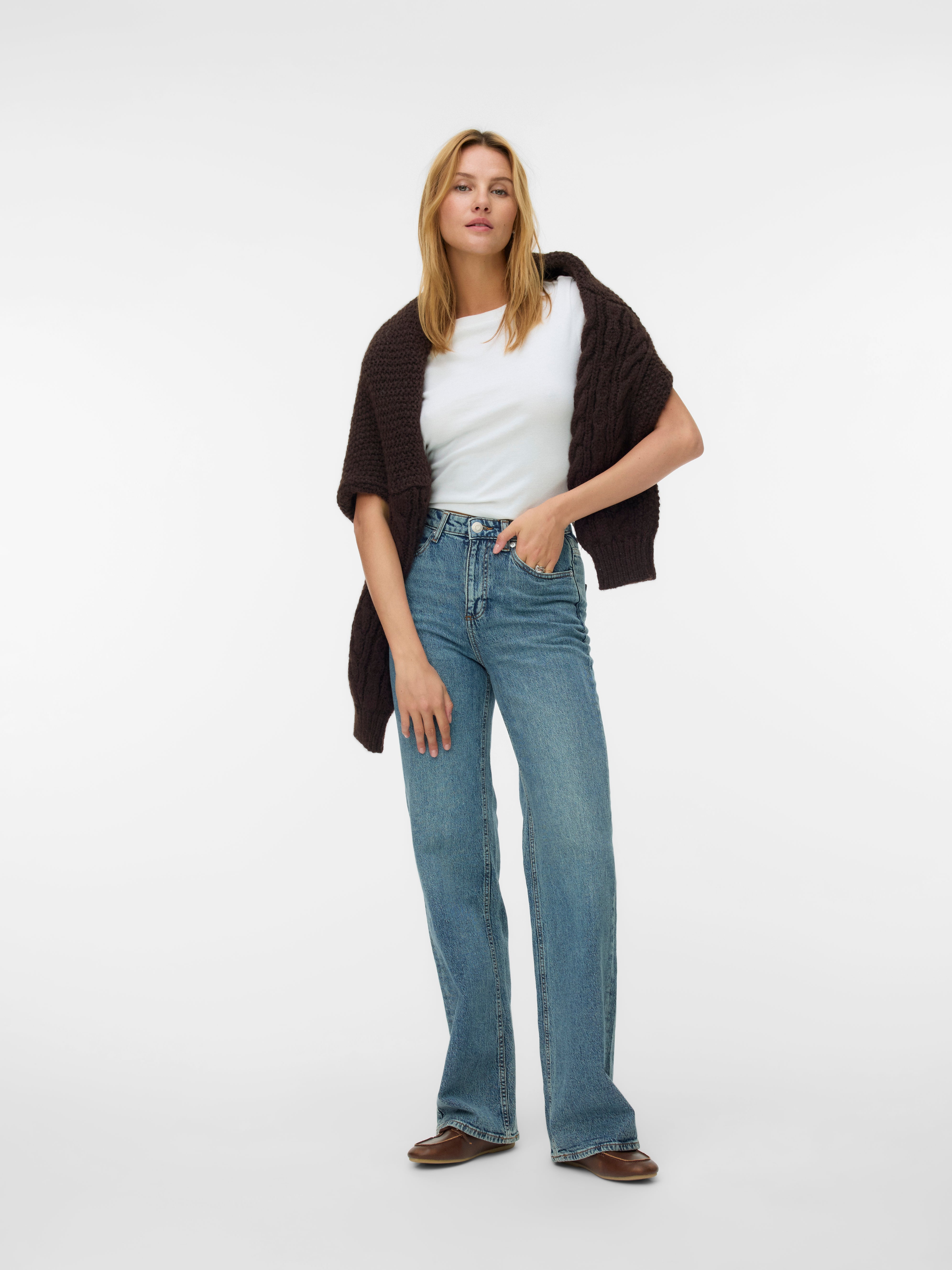 VMTESSA High rise Wide fit Jeans