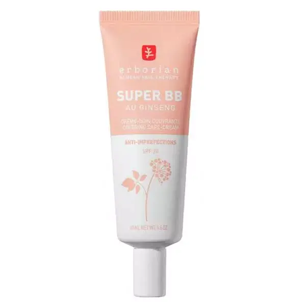 Erborian Super BB Cream - Cobertura Anti-Imperfeições FPS20 Leve 40ml