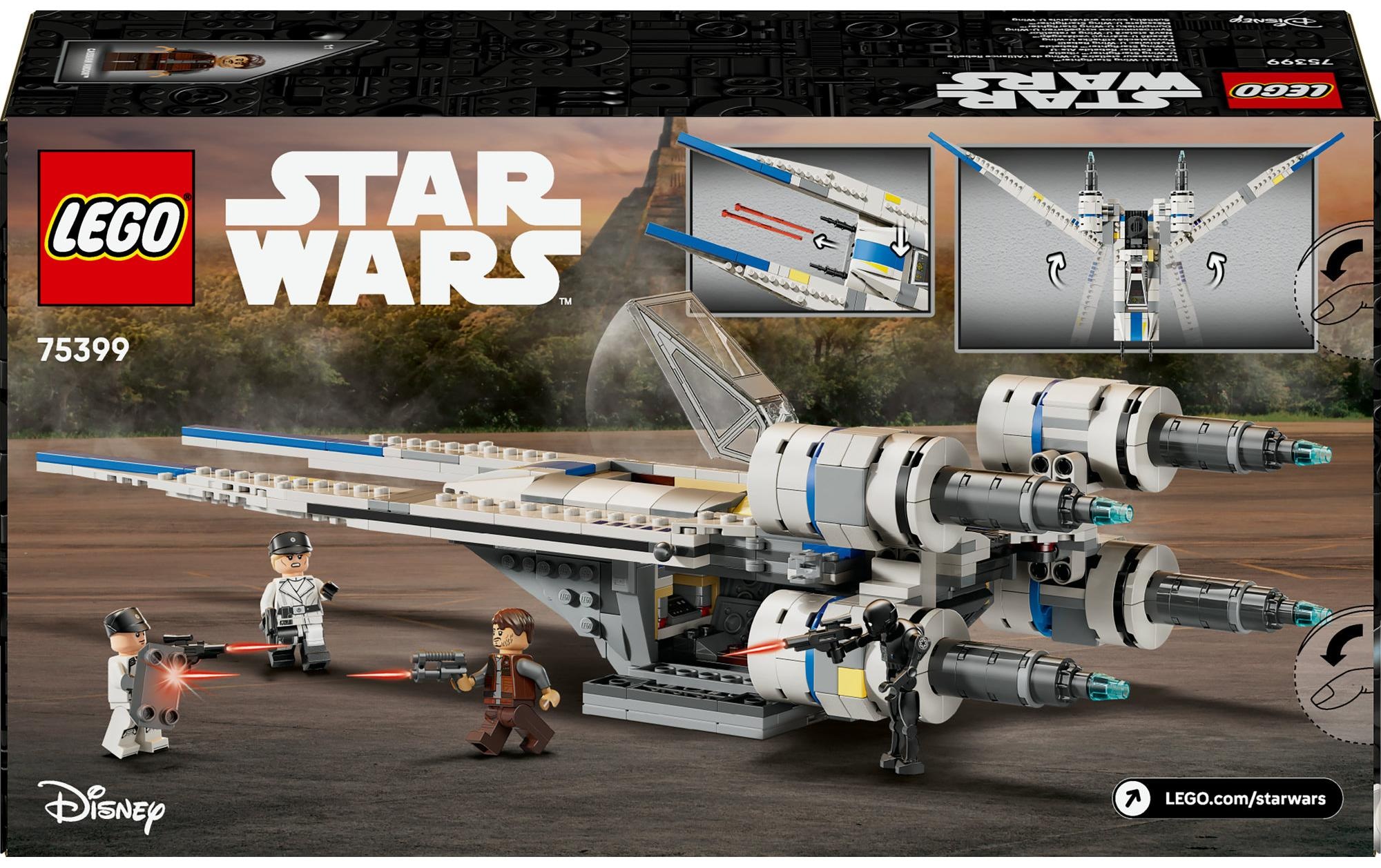 LEGO® Spielbausteine »Star Wars Rebel U-Wing Starfighter 75399«