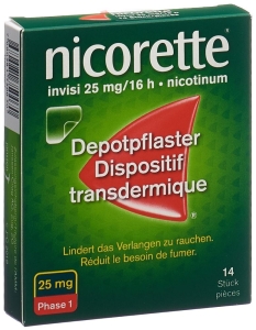 NICORETTE Invisi Patch 25 mg/16h, 14 Stück