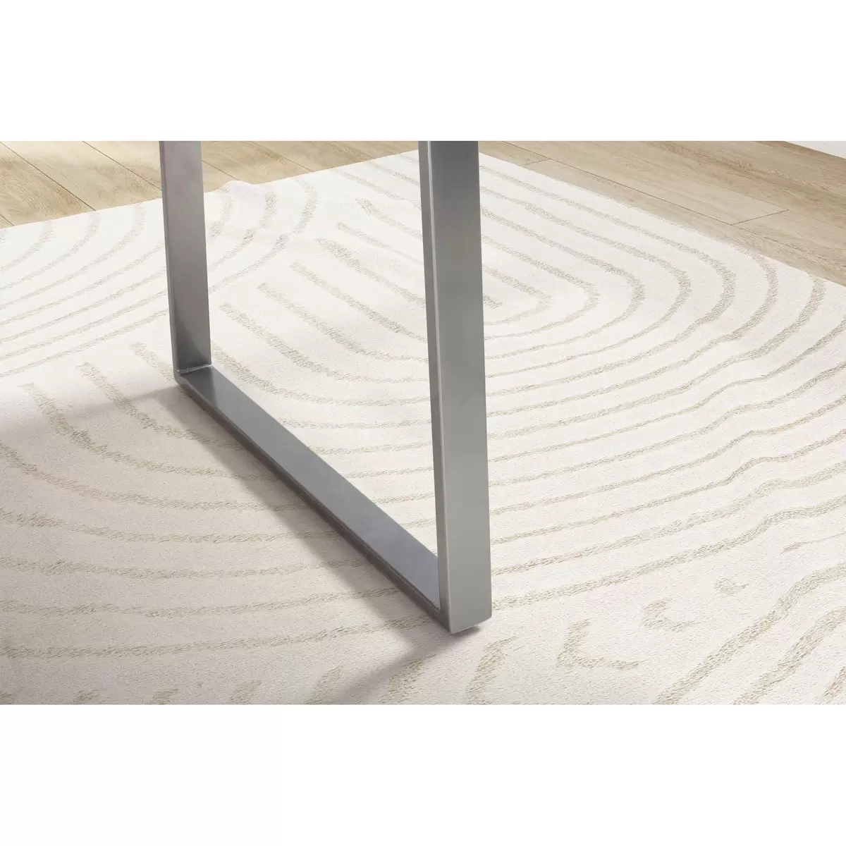 Schreibtisch Almada braun,silber