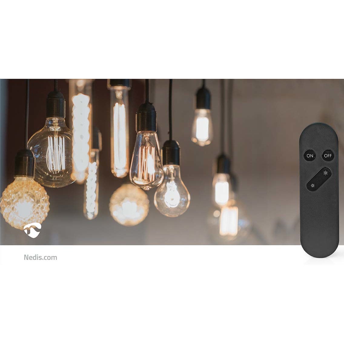 Nedis WIFILR001BK Smartlife afstandsbediening voor Nedis WIFILRXXX lampen