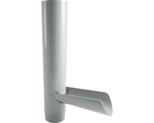 Marley waterafvoerklep, kunststof, venstergrijs RAL 7040, nominale breedte 75 mm