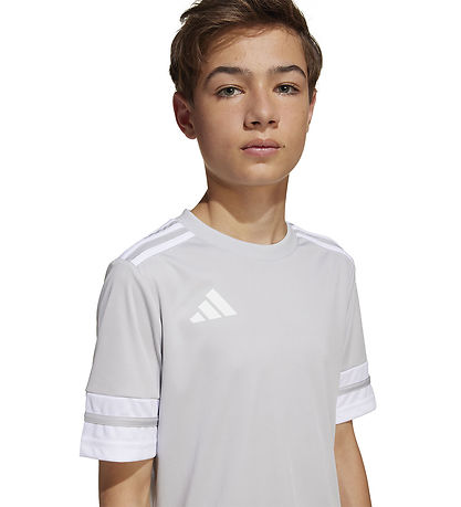 adidas Performance T-Shirt - SQUA25 JSY Y - Tmlggr/White
