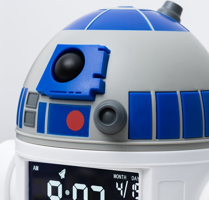 R2D2 Vækkeur - Star Wars Figur - Alarm Clock