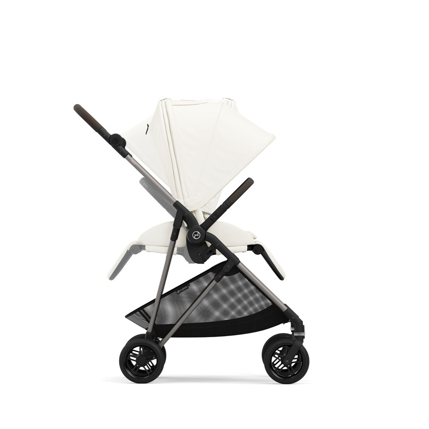 Poussette Melio 3 - Cotton white