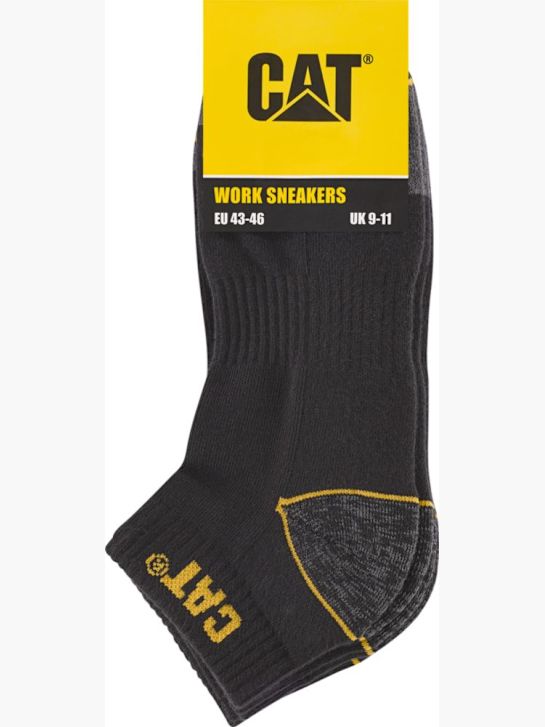 Caterpillar 3 Pack Socken Schwarz