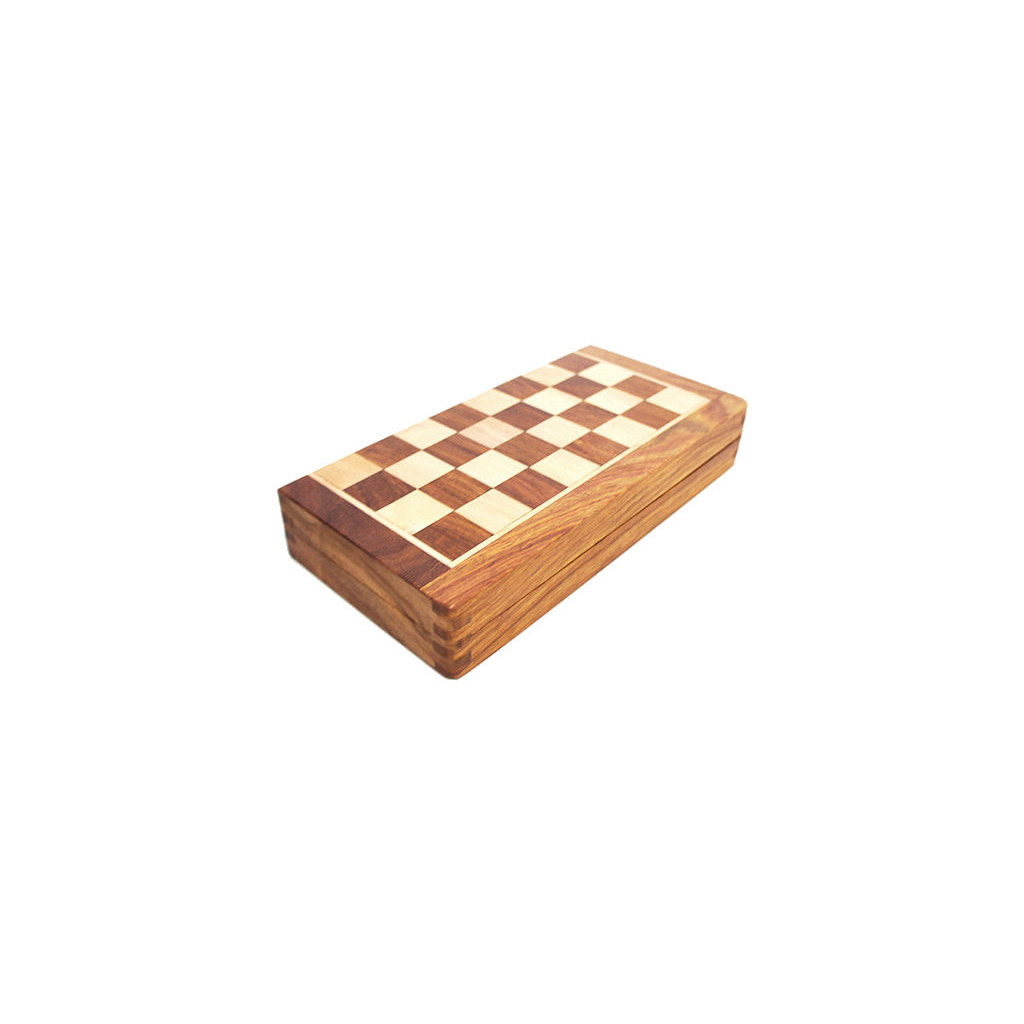Echecs Pliable Magnétique 25cm en Palissandre