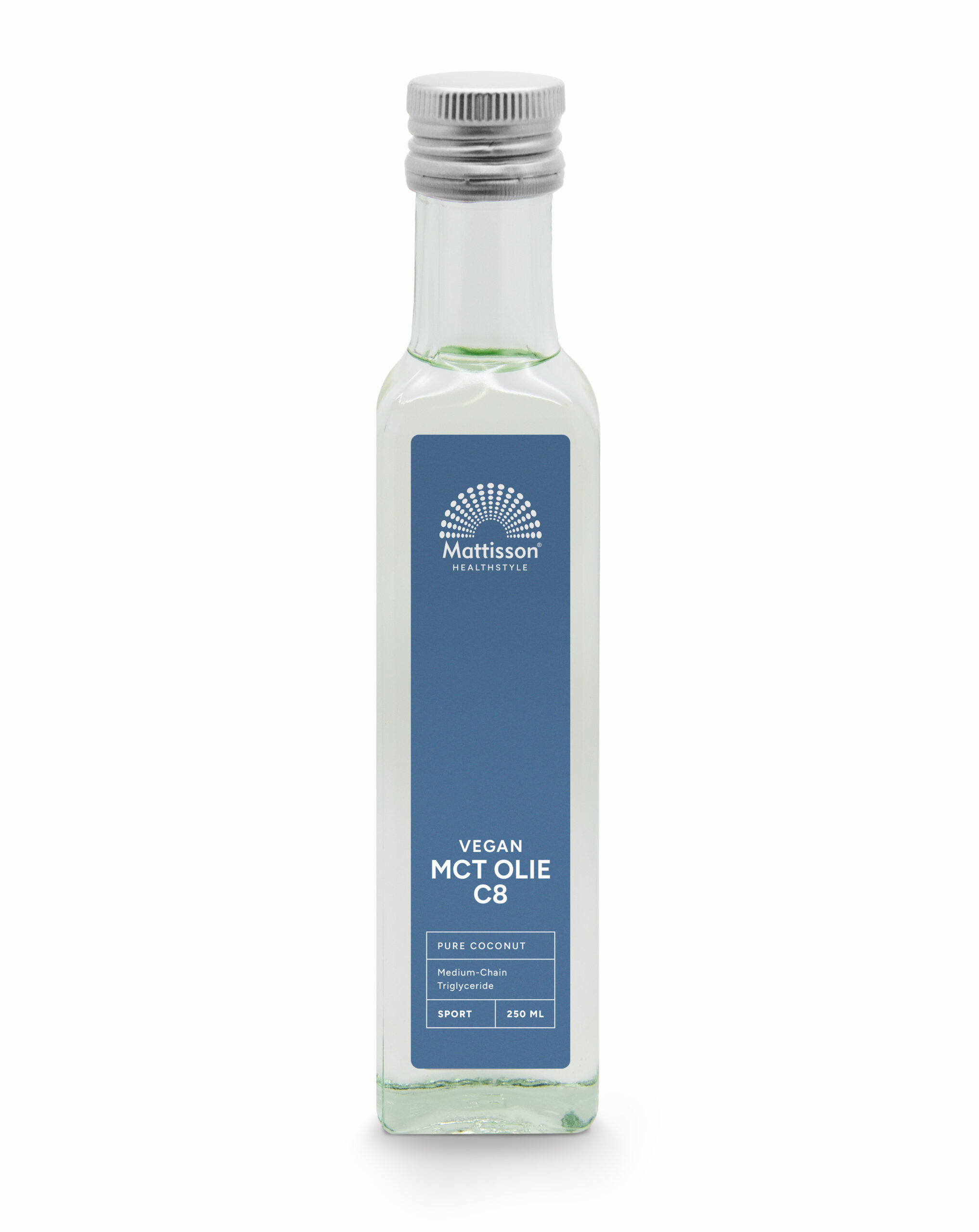 Mattisson Mct Olie C8 – Coconut Pure – 99% Caprylic Acid (250 ml)