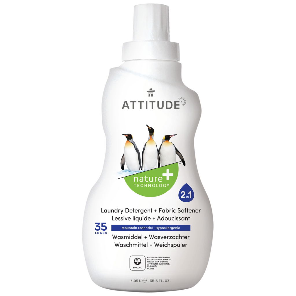 AttitudeAttitude   Nature+ 2in1 Waschmittel und Weichspüler