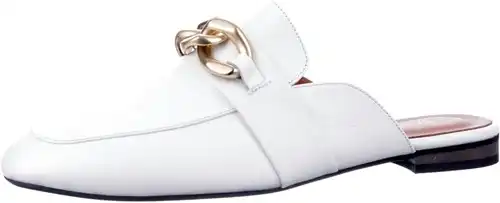 G5602-01 Babouche wit - maat 43 slipper wit - maat 43 Calandschoen