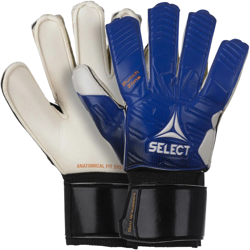 03 Youth v23 Keeperhansker Blue/White