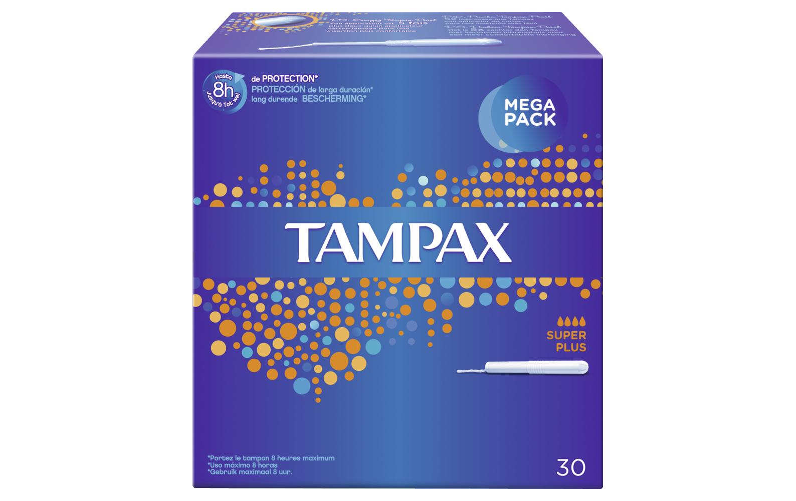 Tampons Super Plus 30 StückFür besonders starke Tage