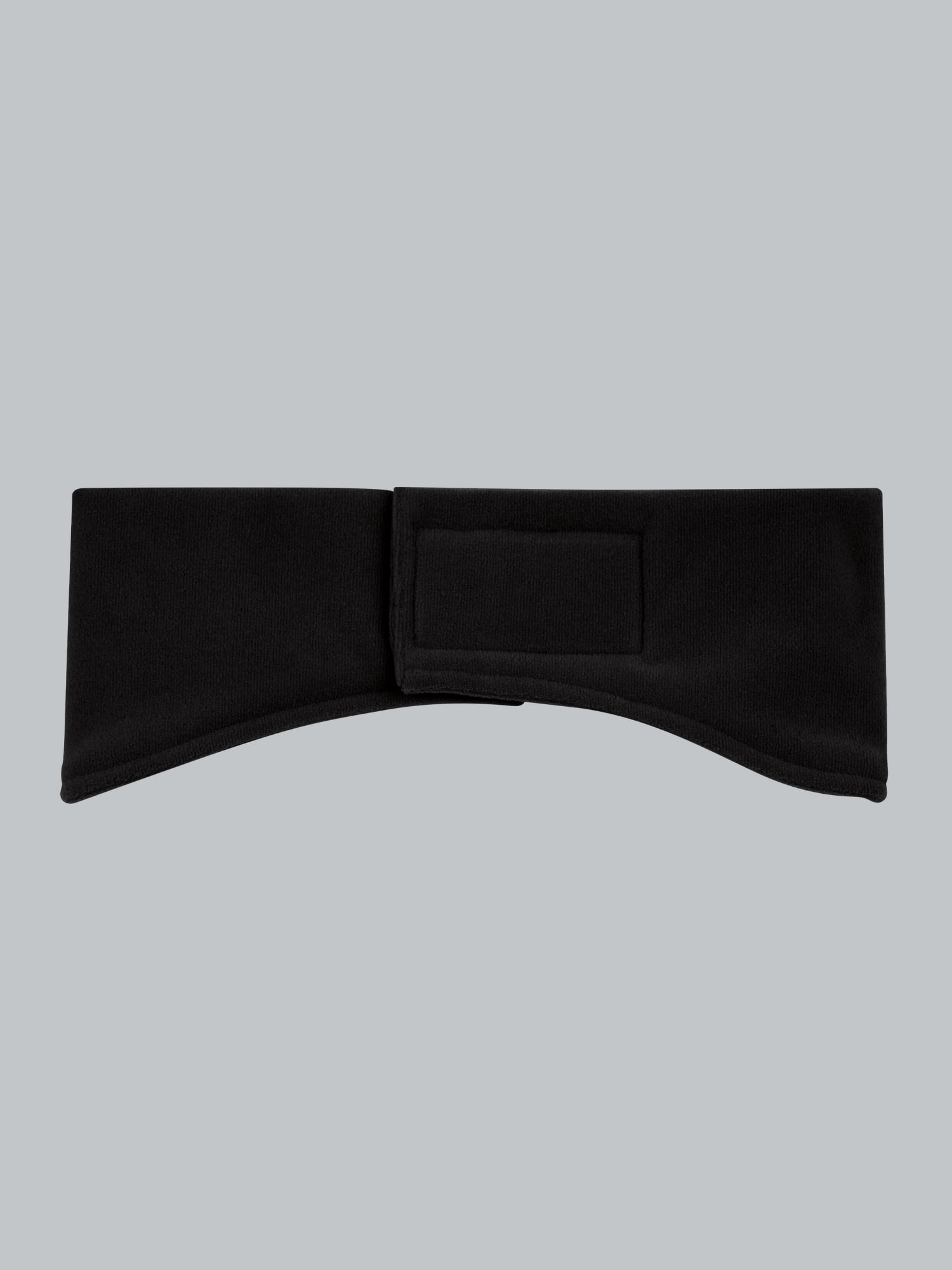 Fleecestirnband Schwarz
