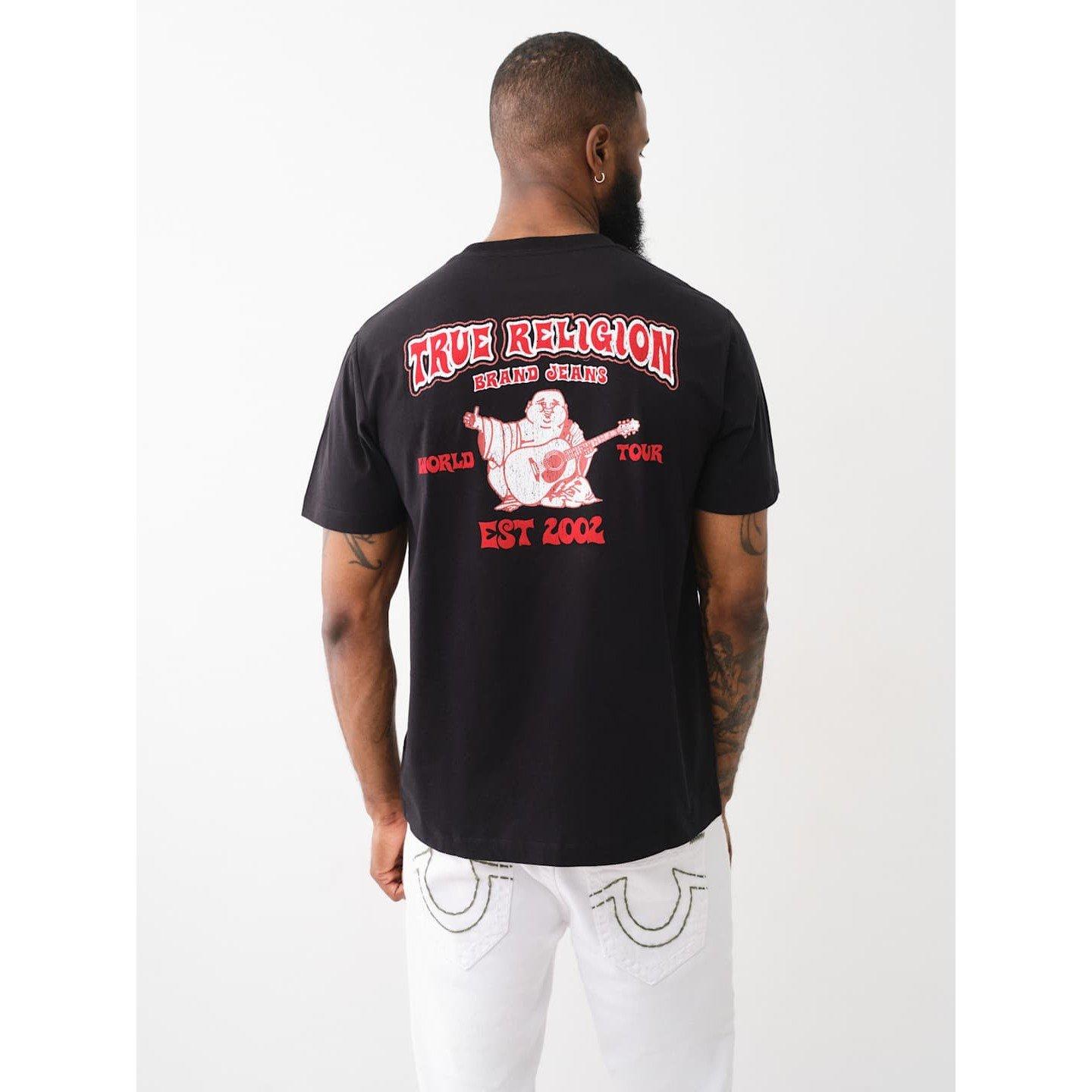True Religion Ss Vint Flock T Sn99