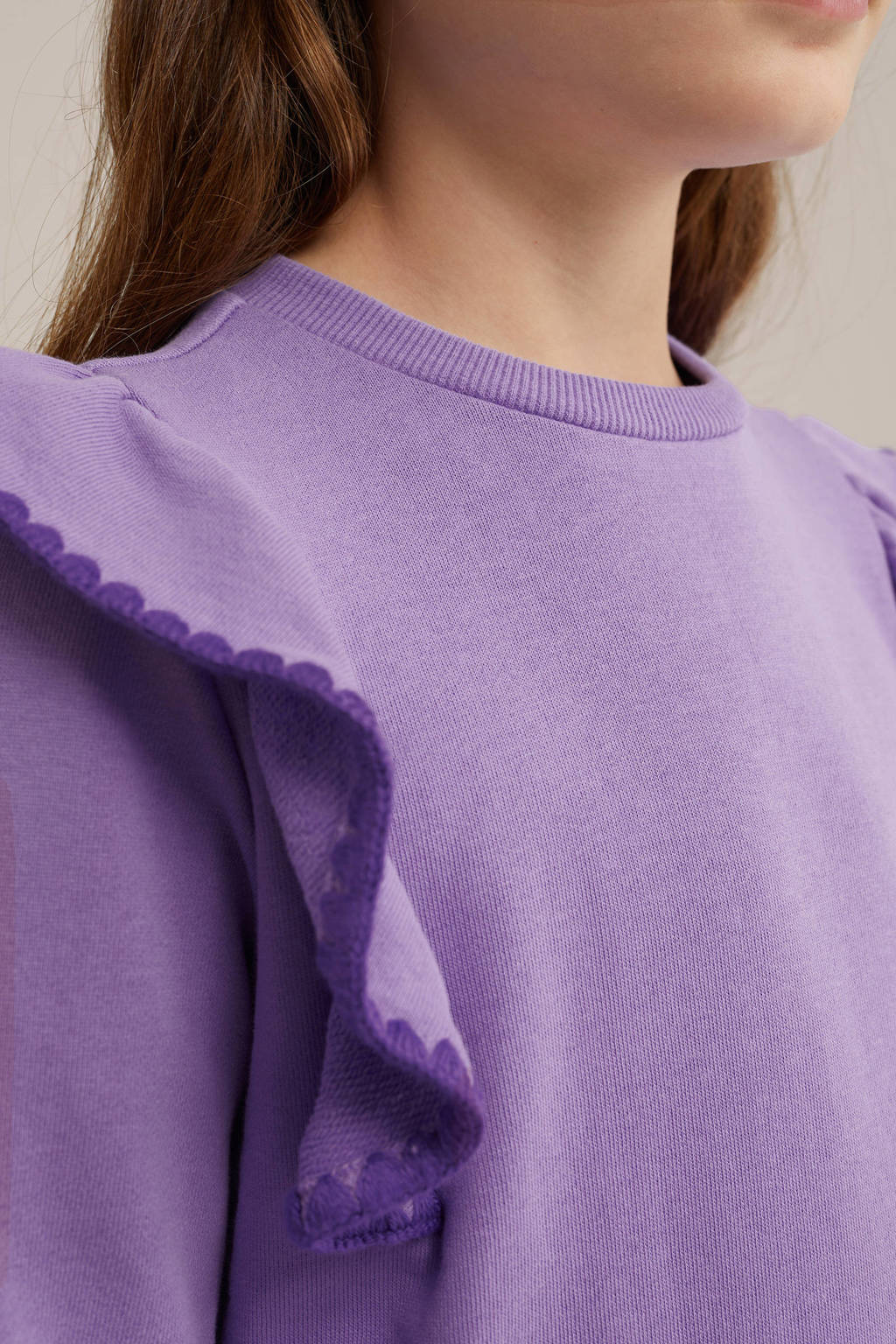 WE Fashion sweater paars