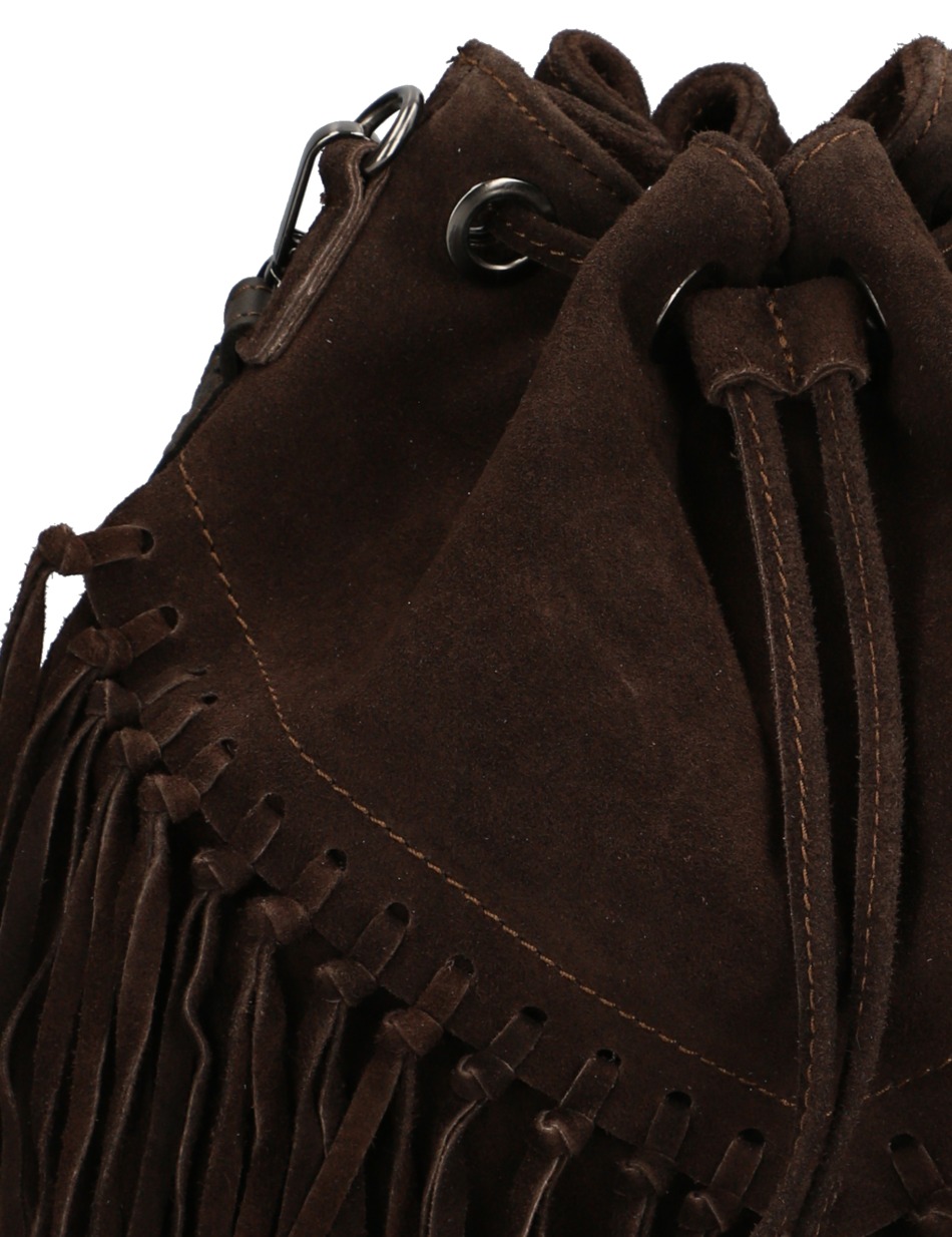 Veloursleder Tasche