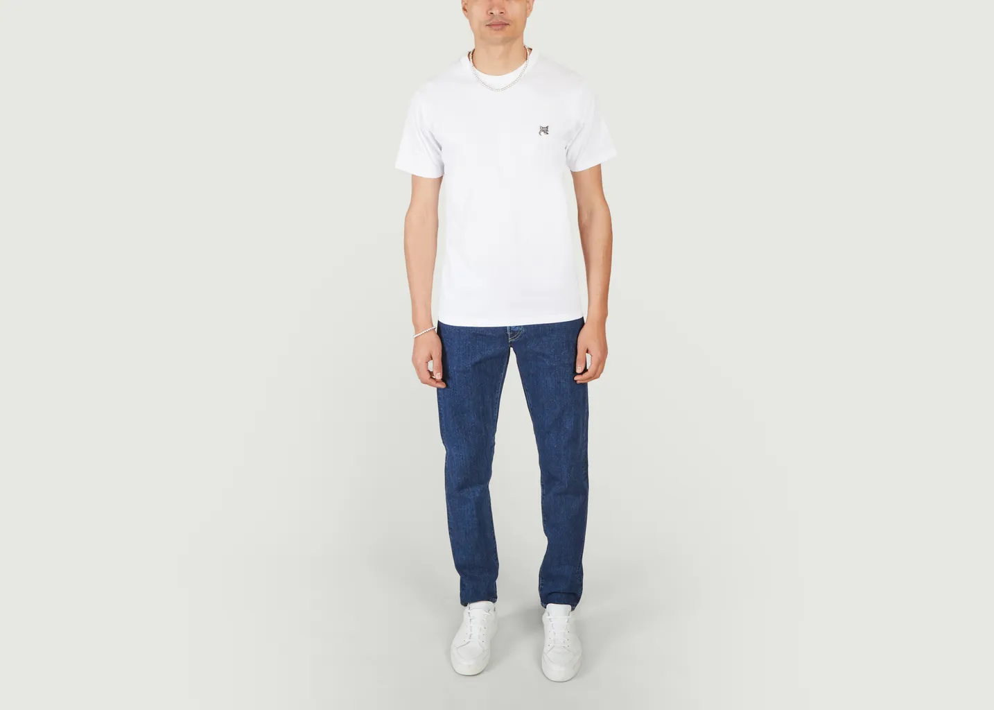 T-shirt Fox Head Patch Maison Kitsuné