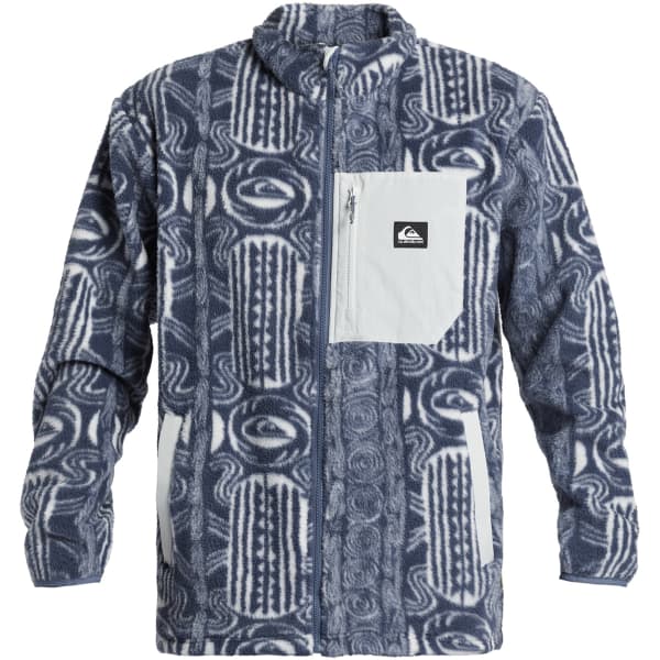 Veste polaire QUIKSILVER CLEAN COAST VINTAGE BLUE PACIFIC HERRITAGE
