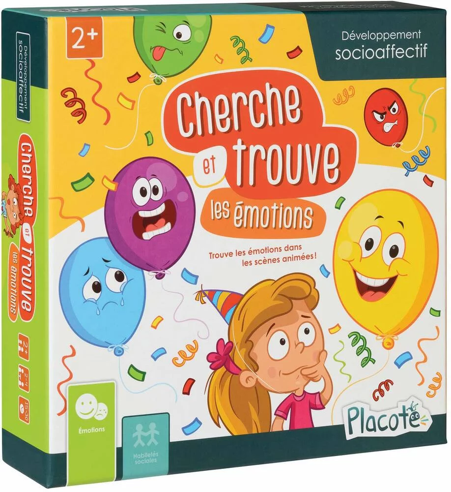 CHERCHE ET TROUVE LES ÉMOTIONS