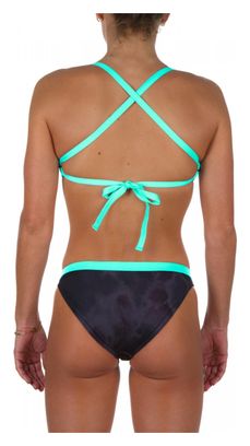 Haut de Maillot de Bain Z3rod Dark Shadows Noir Vert