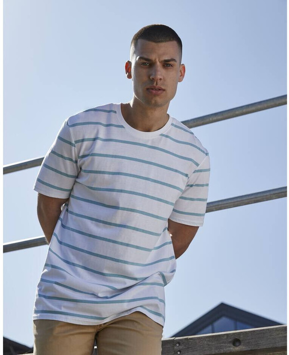 FRONT ROW FR136 - Tee-shirt marinière
