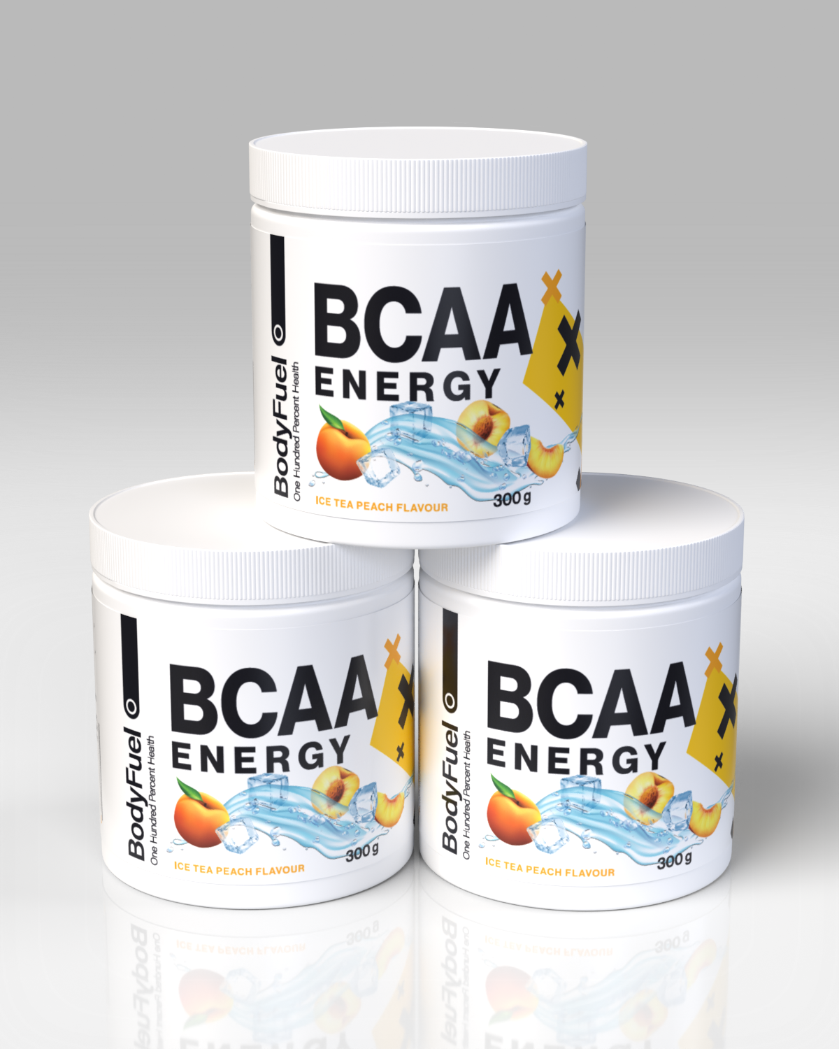 BodyFuel BCAA Elite + Caffeine 3x300g - TREPAKNING!
